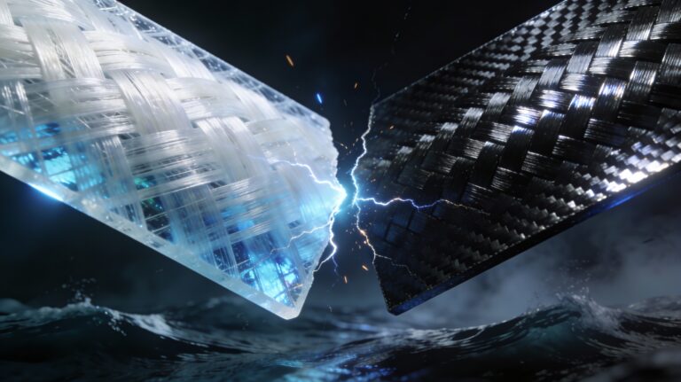 Fibra de vidrio fibra de carbono